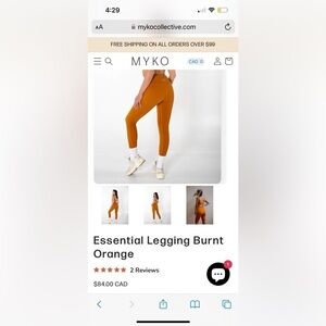 MYKO leggings work out  pants.